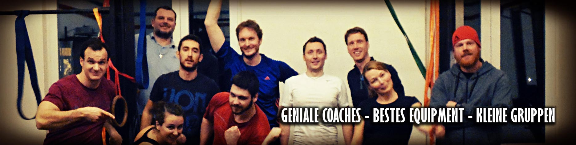Geniale coaches - Bestes equipment - Kleine Gruppen